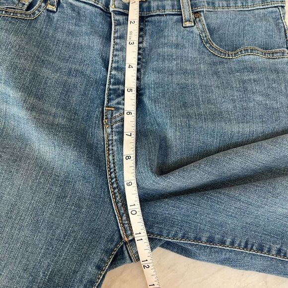 Levi’s 512 perfect slimming cropped jeans size 12 stretch - Picture 7 of 8